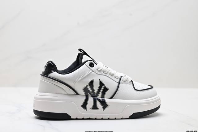 公司级Mlb Chunky Liner Denim 潮流百搭 厚底增高休闲鞋 防滑耐磨 低帮 老爹鞋 货号:3Asxd065N 尺码:35.5 36 36.5