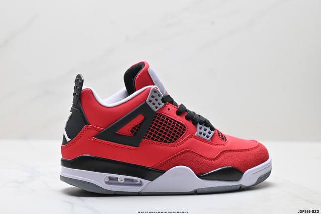 真标耐克Nike Air Jordan 4 Retro 迈克尔 乔丹Aj4代中帮复古休闲运动文化篮球鞋 货号:Fq8138-600 尺码:36 36.5 37.