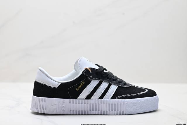 公司级Adidas Originals Sambarose 阿迪达斯 防滑减震 低帮 板鞋 货号:Aq1134 尺码:36 36.5 37 38 38.5 39