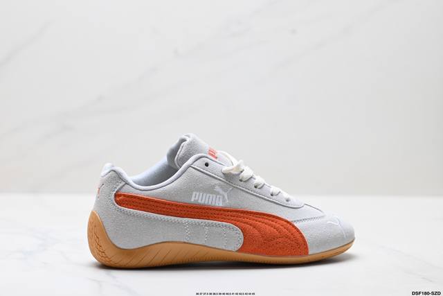 真标Puma 彪马男女跑步鞋软皮麂皮圆头经典 Lace闭合防滑耐磨 货号:403902-08 尺码:36 37 37.5 38 38.5 39 40 40.5