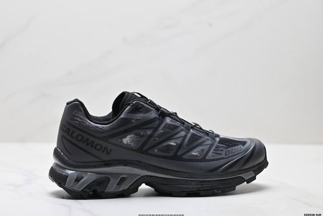 纯原Salomon Xa Pro Xt-6 Gtx萨洛蒙户外越野跑鞋 鞋面采用Sensifit贴合技术 全方位贴合包裹脚型 鞋跟部鞋底牵引设计 提供强大的抓地性