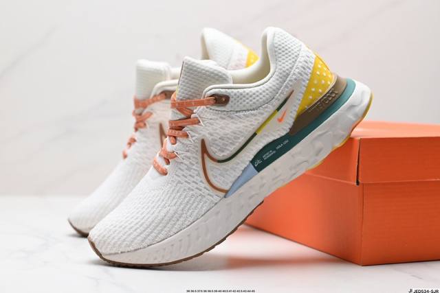 公司级Nike Zoom React Infinity Run Fk 3 耐克马拉松机能风格运动鞋 实拍首发 鞋款搭载柔软泡绵 在运动中为你塑就缓震脚感 设计灵
