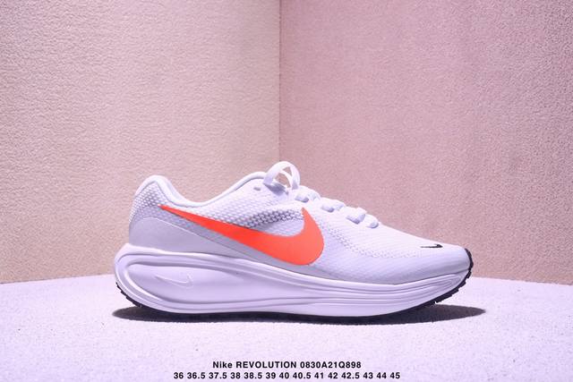 公司级Nike Revolution 8 耐克 透气 低帮 跑步鞋 兼顾迅疾外观和稳固脚感后跟覆面和中足动态支撑巧妙融合 缔造稳定顺畅的迈步体验 货号:Hj84