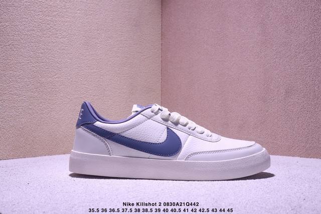 Nike Killshot 2 潮流运动薄底 防滑耐磨 低帮 板鞋 男款 蓝色 Xm0830Q442