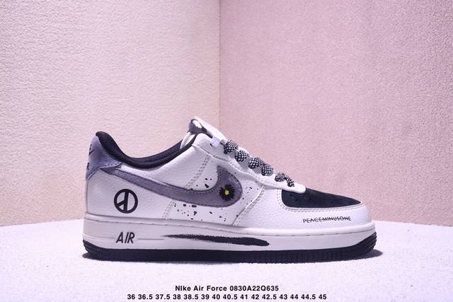 海外限量发售！公司级Nike Air Force 1 '07 Low Lv联名--拼接牛仔 空军一号低帮 运动鞋 休闲鞋 折边针车 高级反光效果 工艺难度大 原