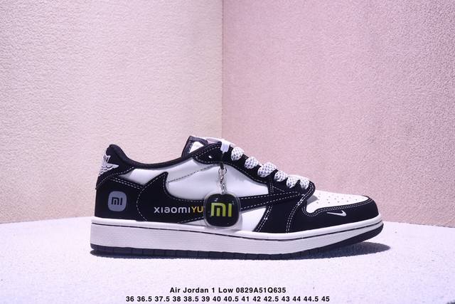 海外爆款限量发售！Travis Scott X Fragment Design X Jordan Air Jordan 1 Low Og Sp “Xiaomi联