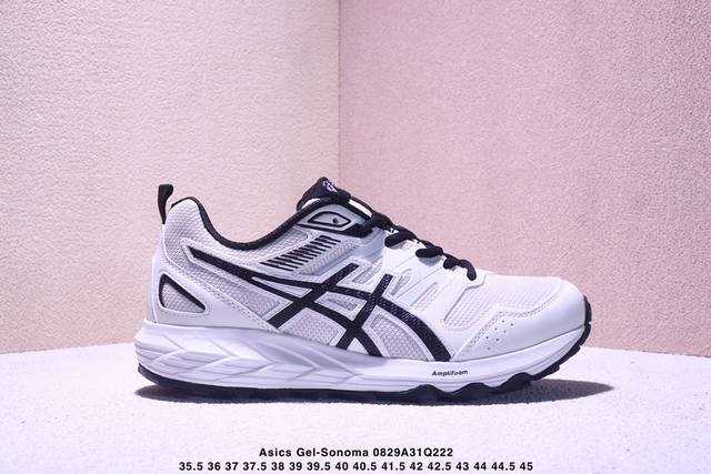 Asics Gel-Sonoma Cn 舒适耐用 低帮 休闲越野城市通勤跑步鞋 男女款 米白色 Xm0829Q222