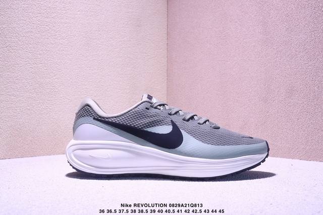 公司级Nike Revolution 8 耐克 透气 低帮 跑步鞋 兼顾迅疾外观和稳固脚感后跟覆面和中足动态支撑巧妙融合 缔造稳定顺畅的迈步体验 货号:Hj84