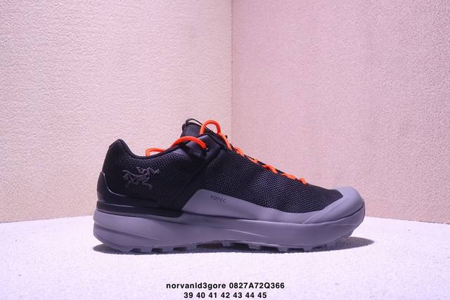 K L始祖鸟Norvanld3Gore-Tex 覆盖防水男子越野跑鞋 官方同步上架适合技术路线单日徒步穿着 Aeriosflgtx鞋受到长途野外跑步鞋的启发 适