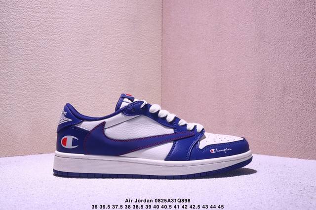 公司级Nike Air Jordan 1 X Travis Scott Aj1倒勾 乔一倒钩 ‘Diy’定制 耐克 低帮文化篮球鞋 货号:Jw1188-159