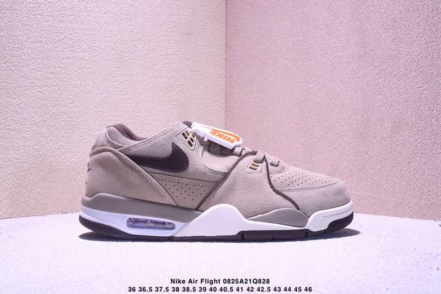 公司级耐克Nike Air Flight 89男子运动鞋 Aj4兄弟款 缓震篮球鞋 重塑80年代后期非凡篮球战靴的经典风范 利落皮革结构搭载卓越缓震系统 重现传