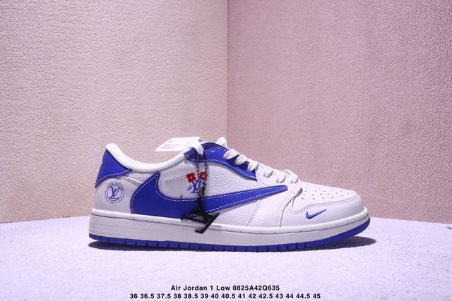 海外爆款限量发售！Travis Scott X Fragment Design X Jordan Air Jordan 1 Low Og Sp “Off联名 星