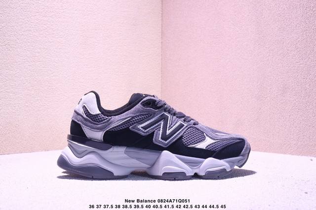 公司级 带半码 New Balance U9060 新百伦复古要还能机，Nb方官重新磅品。一融款合古复计设与现代科的技鞋跑，以其经典的造型舒和适感脚，为成202