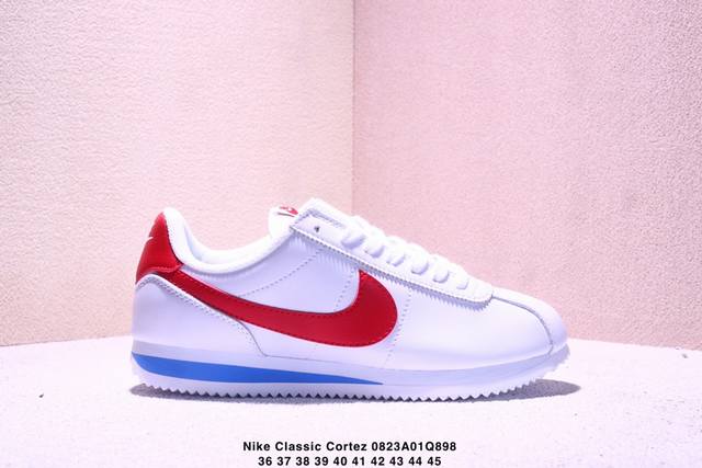 真标Nike Classic Cortez 耐克经典轻便舒适男子阿甘鞋休闲跑步鞋运动鞋 纯粹而执着的精神 使得Cortez种在了一代人的心里 无论是否喜欢它复古