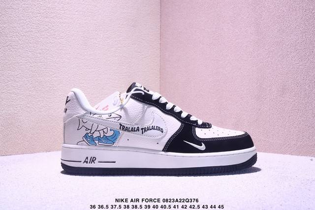 公司级Nike Air Force 1‘07 Lv8 原楦头原纸板 打造纯正低帮空军版型 专注外贸渠道 全掌内置蜂窝气垫 原盒配件 原厂中底钢印、拉帮完美 货号