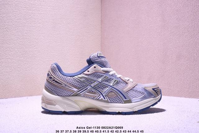 Asics 亚瑟士 男女鞋，采用环保纤维革组合网眼布鞋面材质，中底搭载Speva轻质柔软材料嵌入Gel胶缓震,外置耐磨橡胶外底复古极简主义,日本专业跑鞋品牌-亚