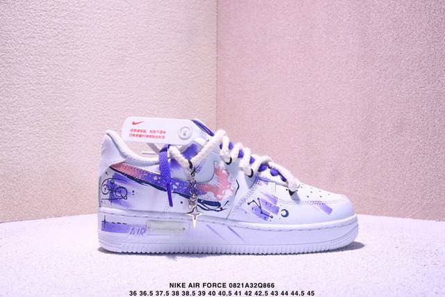 Nike Air Force 1‘07 Lv8 原楦头原纸板 打造纯正低帮空军版型 专注外贸渠道 全掌内置蜂窝气垫 原盒配件 原厂中底钢印、拉帮完美 货号：星座