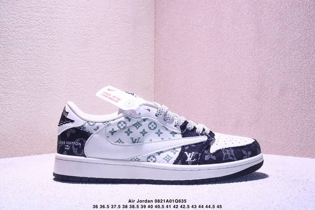 Travis Scott X Fragment Design X Jordan Air Jordan 1 Low Og Sp “斯图西联名 米粽黄尾” 多方联名