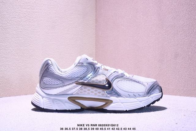 耐克 Nike 2025年新款 Nike V5 Rnr 轻量缓震支撑休闲鞋 舒适防滑耐磨低帮复刻运动鞋 厚底增高老爹鞋 Hj5228-003经典设计与现代工艺完