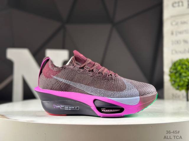公司级带半码 耐克 Nike Air Zoom Alphafly Next% 3 马拉松 全新马拉松超级跑鞋 有史以来最轻盈、测试次数最多的Nk Alphafl