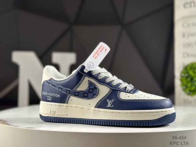 公司级半码耐克 Nike Air Force 1 '07 Low 空军一号低帮 运动鞋 休闲鞋 折边针车 工艺难度大 原楦头原纸板 原装鞋盒 定制五金配件 内置