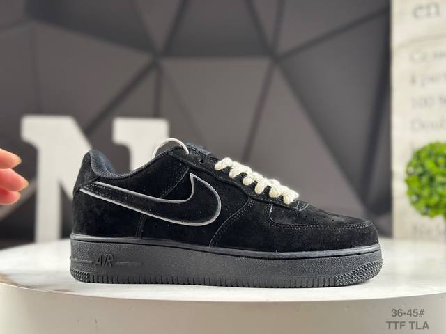 真标半码耐克 Nk Air Force 1 '07 空军一号低帮休闲板鞋 货号：Cw2288-111 Ttf 尺码：36-45