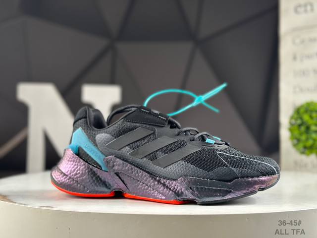公司级半码阿迪达斯 Adidas X9000L4 Boost中底 阿迪达斯 运动 织物减震防滑耐磨低帮 短跑跑步鞋 货号:S23665 尺码：36-45 All