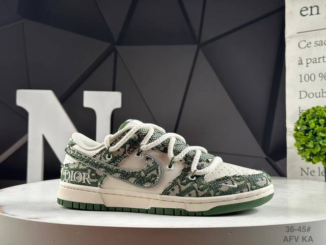 福利特价 耐克 Nike Dunk Low 纯原大厂出品 绑带 极力推荐 原装头层材料 独家版型蒸餾加工帶來的是更好的视觉和脚感体验大厂纯原品质出货 清洁度 电