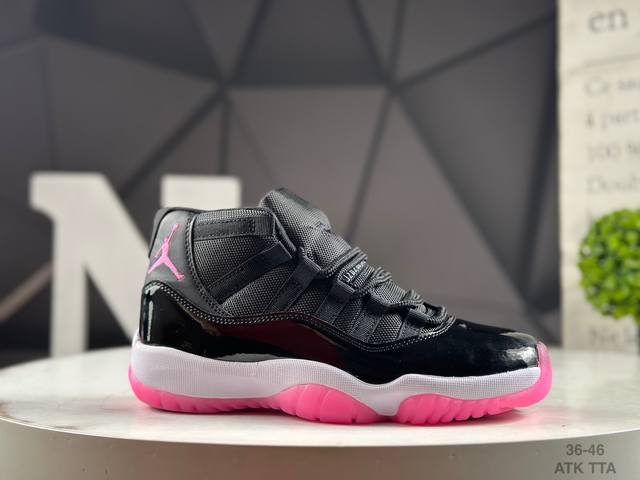 耐克 Air Jordan 11 Retro Cherry Aj11乔11 高帮帮 文化篮球鞋 尺码：36-46 无半码 Atk Taa 货号：378037 8