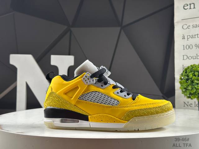 头层半码耐克 Jordan Spizike Low Aj复古低帮篮球鞋 货号：Fq1759 All 这款鞋子著名导演斯派克李的Jordan Spizike专属
