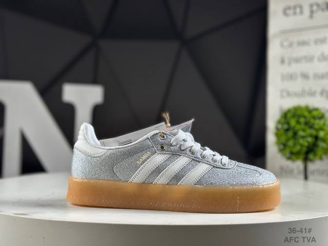 新配色 公司级Adidas Originals Country Og 舒适复古 防滑耐磨 阿迪达斯 低帮板鞋 货号:Ji1348 Afv 尺码:36 36.5