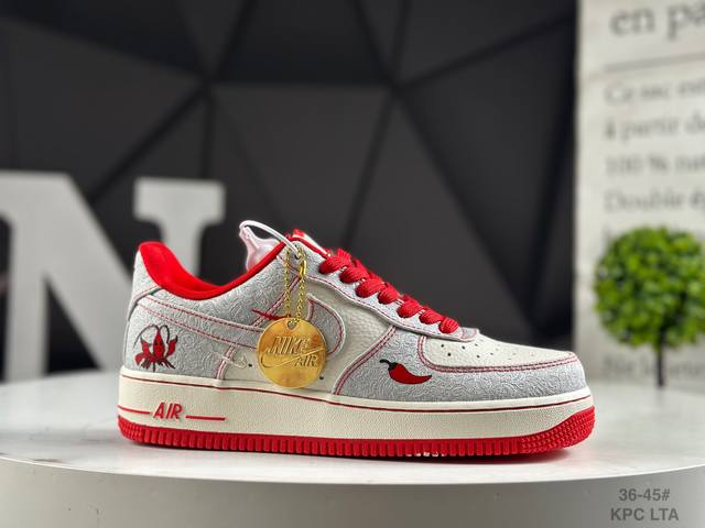 公司级半码耐克 Nike Air Force 1 '07 Low 空军一号低帮 运动鞋 休闲鞋 折边针车 工艺难度大 原楦头原纸板 原装鞋盒 定制五金配件 内置