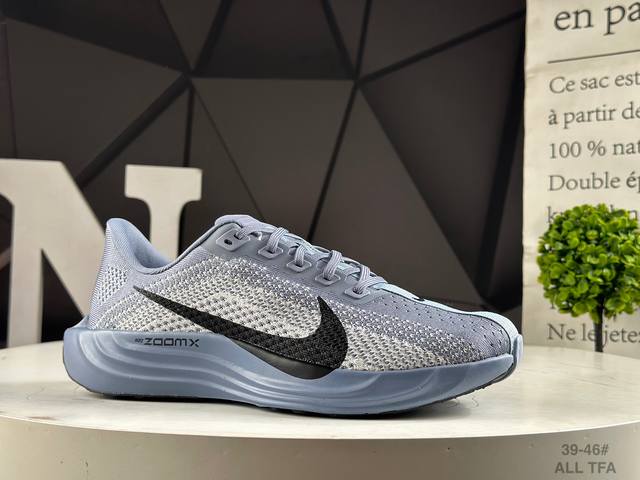 公司级耐克 Nike Air Zoom Pegasus Plus 耐克飞马加强版系列低帮马拉松休闲运动慢跑鞋 升级原楦原纸版数据开发 采用弹性 Flyknit