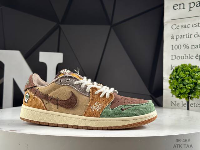 真标带半码 耐克 乔丹 Air Jordan 1 Low Aj1 乔1 高帮复古文化篮球鞋 货号：Dz7292-830 码数：36-45 Atk