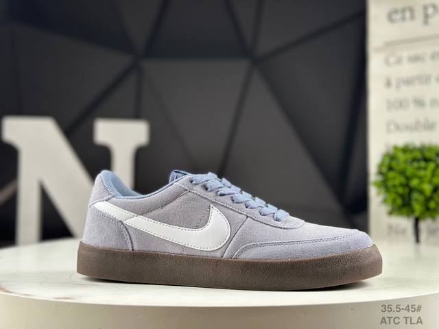 公司级半码耐克 Nike Killshot 2 此款以简约大方的造型设计，给人以随性休闲的时尚格调，穿着舒适轻便，运动灵活自如，满足日常个性穿搭。货号：Fq89