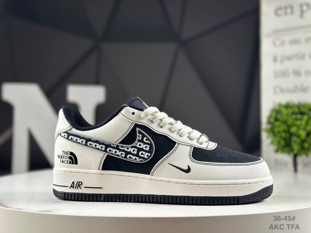 公司级半码耐克 Nk Air Force 1'07 Low 空军一号低帮休闲板鞋 #定制皮料 原楦原纸板 纯正空军版型 高清洁度 内置全掌气垫 货号：Ky889