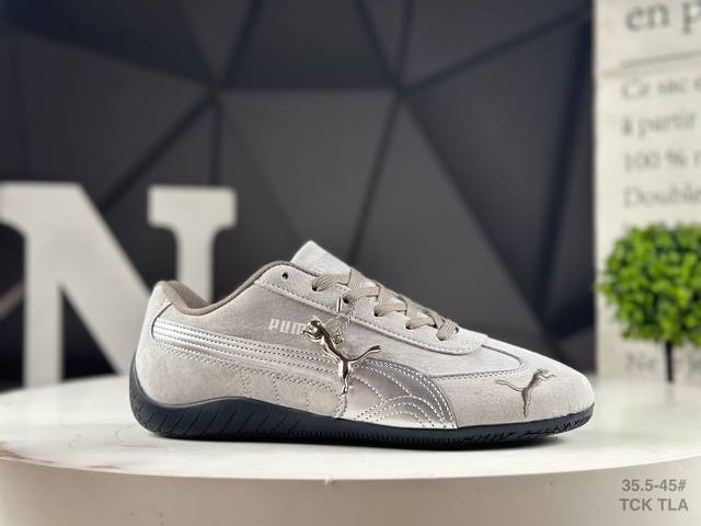 公司级半码彪马 Puma Ca Pro Classic 百搭单品彪马复古休闲鞋经典男女板鞋，搭配精心设计的配色组合，营造浓郁的复古氛围。鞋面打孔细节,提升穿着时