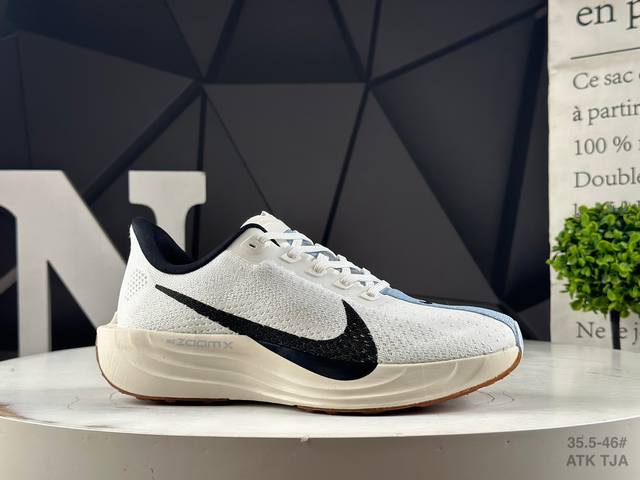公司级Nike Air Zoom Pegasus Plus 耐克飞马加强版系列低帮马拉松休闲运动慢跑鞋 升级原楦原纸版数据开发 采用弹性 Flyknit 飞织鞋