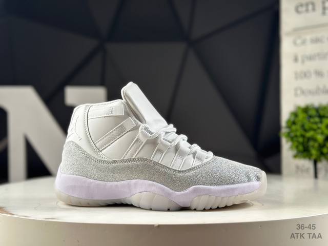 耐克 Air Jordan 11 Retro Cherry Aj11乔11 高帮帮 文化篮球鞋 尺码：36-45 无半码 Atk Taa 货号：Ar0715-