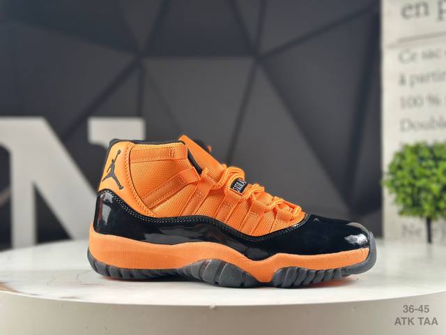 耐克 Air Jordan 11 Retro Cherry Aj11乔11 高帮帮 文化篮球鞋 尺码：36-45 无半码 Atk Taa 货号：378036-0