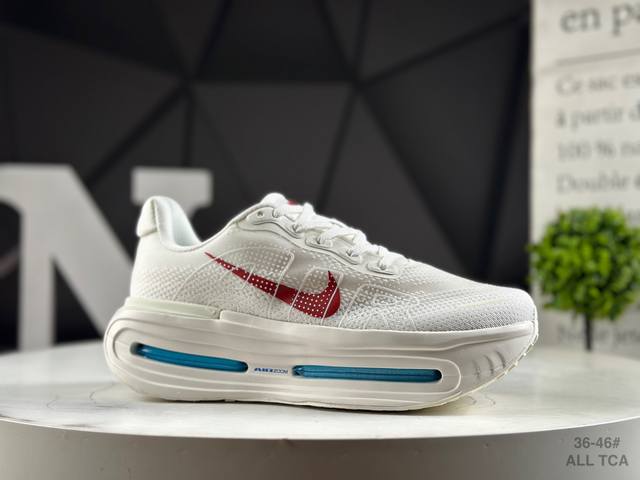 公司级半码耐克 Nike Vomero Premium 耐克 舒适减震防滑 低帮跑步鞋 全掌Reactx泡绵中底 前掌和后跟还配备了Air Zoom气垫单元 据
