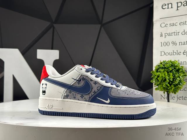 公司级半码耐克 Nk Air Force 1'07 Low 空军一号低帮休闲板鞋 #定制皮料 原楦原纸板 纯正空军版型 高清洁度 内置全掌气垫 货号：Ky889