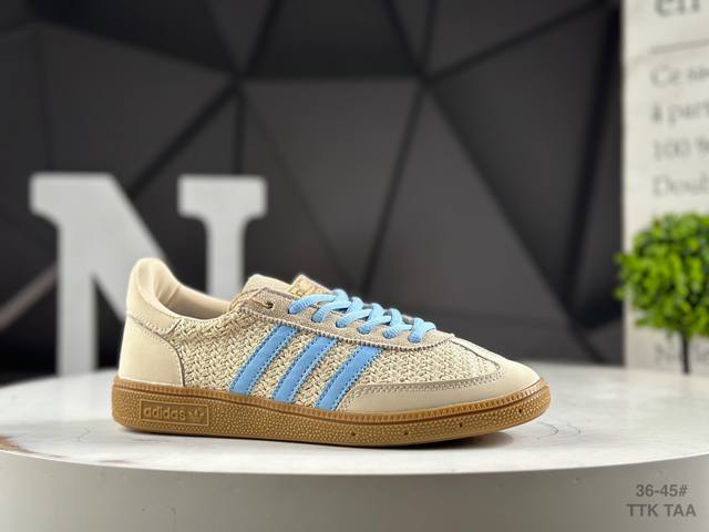 真标半码阿迪达斯 Adidas Samba Og 桑巴德迅板鞋立体Samba烫金Logo 区别市场一切版本 针车走线 冲孔均为最高标准打造 后跟港宝材料定型 反