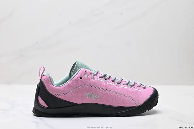 公司级美国人气户外品牌-科恩Keen Jasper Rocks Sp贾斯珀都市系列复古低帮系带户外风露营徒步登山运动训练鞋 原楦型开发纸版#采用固色翻毛皮鞋面材