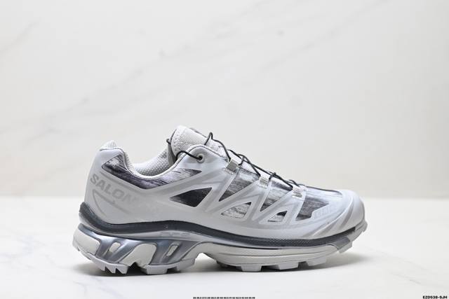 纯原Salomon Xa Pro Xt-6 Gtx萨洛蒙户外越野跑鞋 鞋面采用Sensifit贴合技术 全方位贴合包裹脚型 鞋跟部鞋底牵引设计 提供强大的抓地性