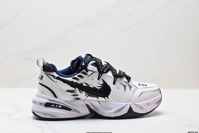 公司级Nike M2K ‘Diy’定制 Tekno耐克复古潮流百搭休闲运动旅游老爹鞋 原楦原档案开发独立一次发泡轻量高回弹私模 货号:415445-102 尺码