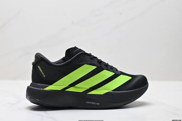 公司级Adidas Adizero Evo Sl 阿迪达斯 舒适百搭防滑耐磨 低帮 休闲跑步鞋 货号:Jr3420 尺码:36 36.5 37 38 38.5