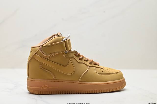 特价 公司级Nike Air Force 1 Mid 07 原楦头原纸板 打造纯正中帮空军版型 专注外贸渠道 全掌内置蜂窝气垫 原盒配件 原厂中底钢印、拉帮完美