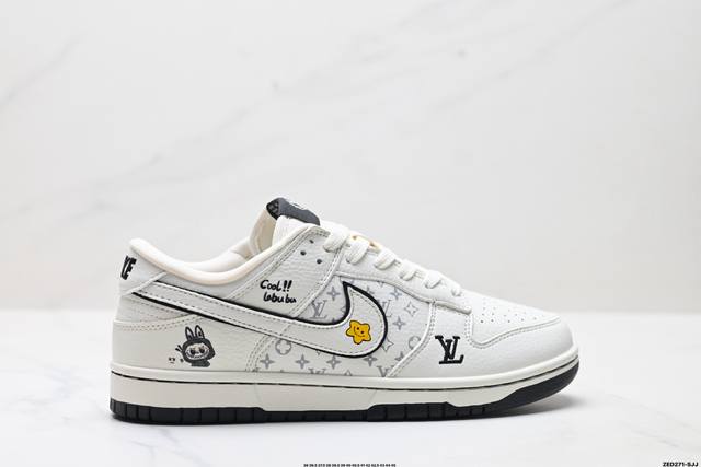 公司级Nike Dunk Low Retro ‘Diy高端定制’耐克 低帮休闲运动板鞋 原装头层材料 用料绝不含糊 独家版型蒸餾加工帶來的是更好的视觉和脚感体验