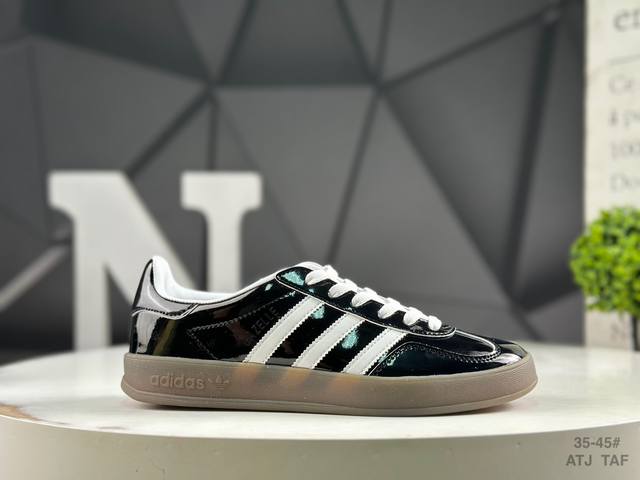 阿迪达斯 Adidas Originals Gazelle Indoor三叶草休闲防滑耐磨低帮板鞋 官方货号: Jq8124 尺码:35.5 36 36.5 3
